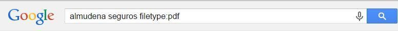 trucos de google filetype