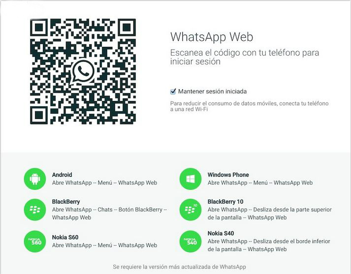whatsapp web para pc